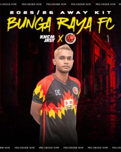 BUNGA RAYA AWAY KIT
