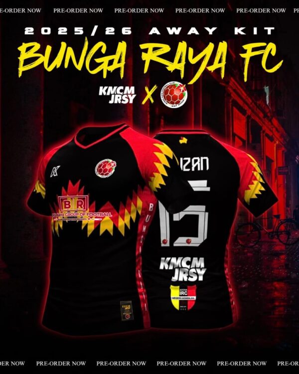 BUNGA RAYA AWAY KIT - Image 2